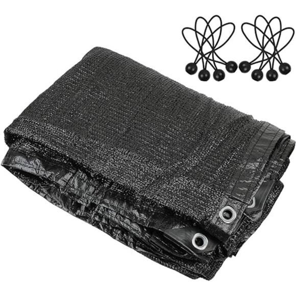 Greenhouse Covers Sunblock Shade Cloth Net Mesh Tarp 90% UV-Resistant Protection - Picture 8 of 8